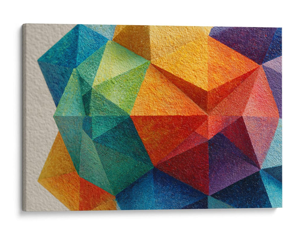 Relieves geométricos - DIEGO D L | Cuadro decorativo de Canvas Lab