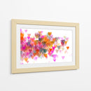 Confeti de corazones - DIEGO D L | Cuadro decorativo de Canvas Lab