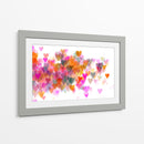 Confeti de corazones - DIEGO D L | Cuadro decorativo de Canvas Lab