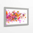 Confeti de corazones - DIEGO D L | Cuadro decorativo de Canvas Lab