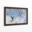 Caminata nevada - DIEGO D L | Cuadro decorativo de Canvas Lab
