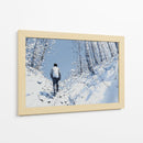 Caminata nevada - DIEGO D L | Cuadro decorativo de Canvas Lab