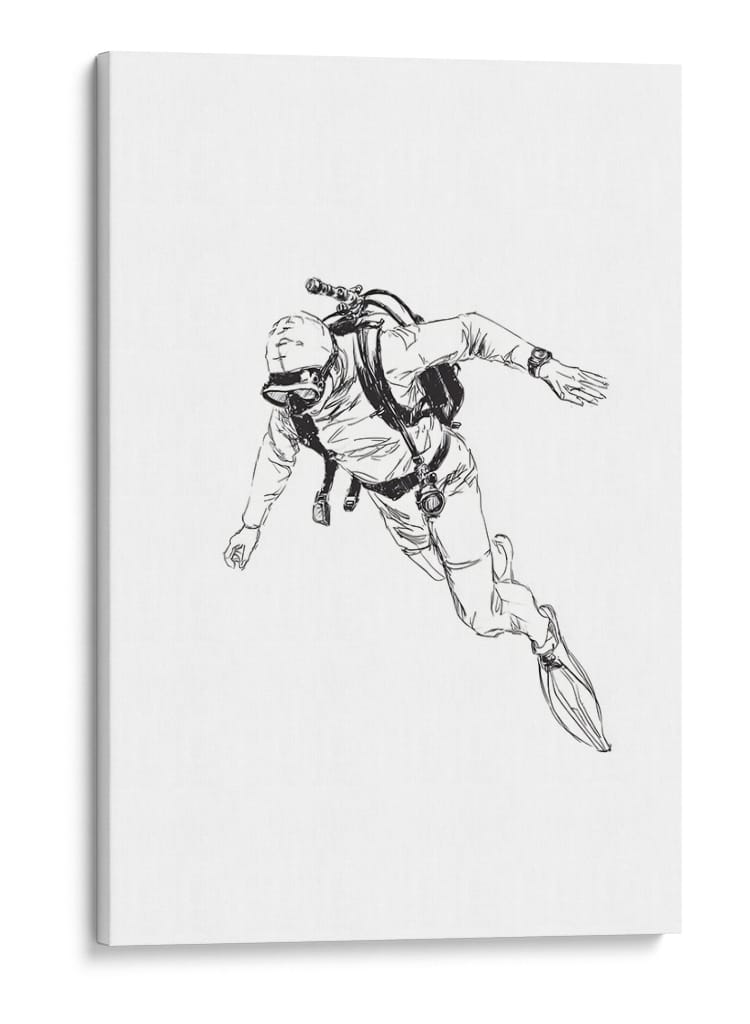 Buzo - DIEGO D L | Cuadro decorativo de Canvas Lab