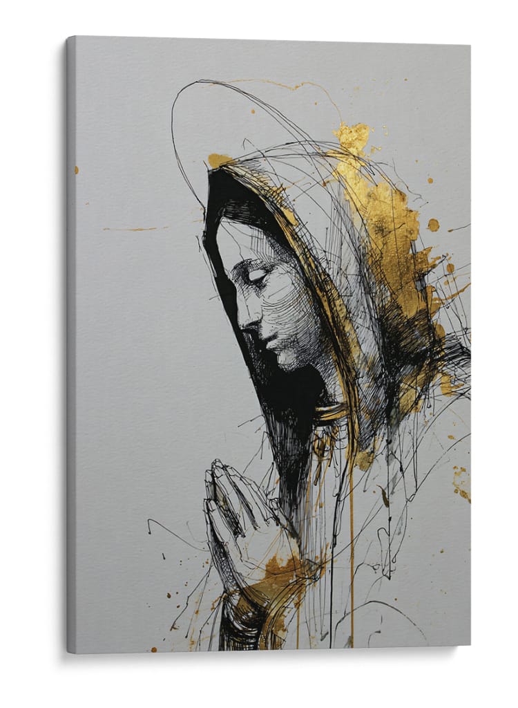 Virgen - DIEGO D L | Cuadro decorativo de Canvas Lab