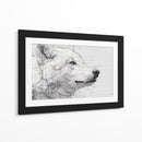 Lobo solitario - DIEGO D L | Cuadro decorativo de Canvas Lab