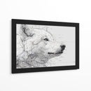 Lobo solitario - DIEGO D L | Cuadro decorativo de Canvas Lab