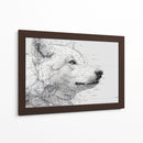 Lobo solitario - DIEGO D L | Cuadro decorativo de Canvas Lab