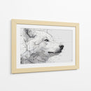 Lobo solitario - DIEGO D L | Cuadro decorativo de Canvas Lab