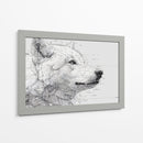 Lobo solitario - DIEGO D L | Cuadro decorativo de Canvas Lab