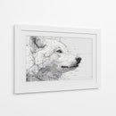 Lobo solitario - DIEGO D L | Cuadro decorativo de Canvas Lab