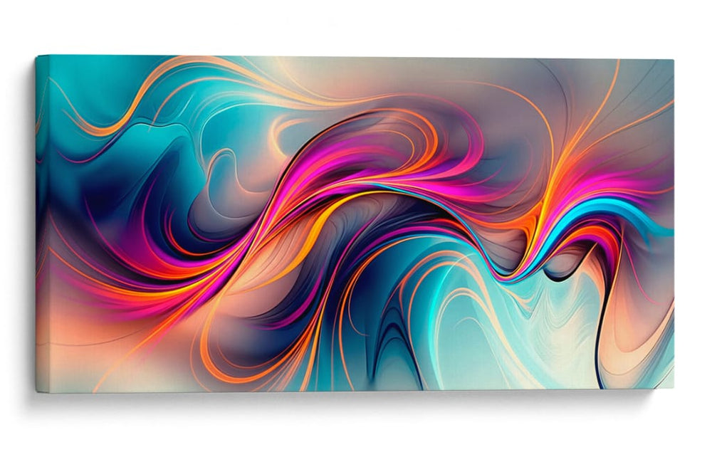 Ondas cromáticas - Caperh | Cuadro decorativo de Canvas Lab