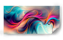Ondas cromáticas - Caperh | Cuadro decorativo de Canvas Lab