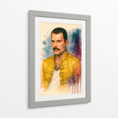 Freddie Mercury - Caperh | Cuadro decorativo de Canvas Lab