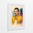 Freddie Mercury - Caperh | Cuadro decorativo de Canvas Lab