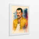 Freddie Mercury - Caperh | Cuadro decorativo de Canvas Lab