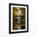 Puente en el bosque - Caperh | Cuadro decorativo de Canvas Lab