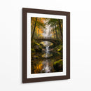 Puente en el bosque - Caperh | Cuadro decorativo de Canvas Lab