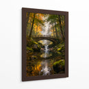Puente en el bosque - Caperh | Cuadro decorativo de Canvas Lab