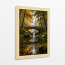 Puente en el bosque - Caperh | Cuadro decorativo de Canvas Lab