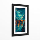 Puente en la noche III - Caperh | Cuadro decorativo de Canvas Lab