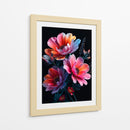 Ramo de flores sobre negro II - Caperh | Cuadro decorativo de Canvas Lab