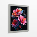 Ramo de flores sobre negro II - Caperh | Cuadro decorativo de Canvas Lab