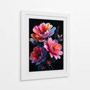 Ramo de flores sobre negro II - Caperh | Cuadro decorativo de Canvas Lab