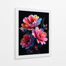Ramo de flores sobre negro II - Caperh | Cuadro decorativo de Canvas Lab