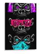 Silencio Primal - Puffy Design | Cuadro decorativo de Canvas Lab