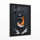 Marea Negra - Puffy Design | Cuadro decorativo de Canvas Lab