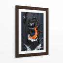 Marea Negra - Puffy Design | Cuadro decorativo de Canvas Lab