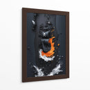 Marea Negra - Puffy Design | Cuadro decorativo de Canvas Lab