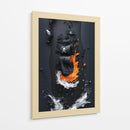 Marea Negra - Puffy Design | Cuadro decorativo de Canvas Lab