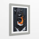 Marea Negra - Puffy Design | Cuadro decorativo de Canvas Lab