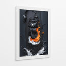 Marea Negra - Puffy Design | Cuadro decorativo de Canvas Lab