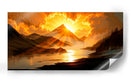 Reflejos de oro - Caperh | Cuadro decorativo de Canvas Lab
