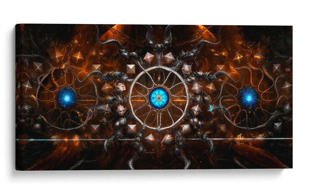 Ruedas mortales - Caperh | Cuadro decorativo de Canvas Lab