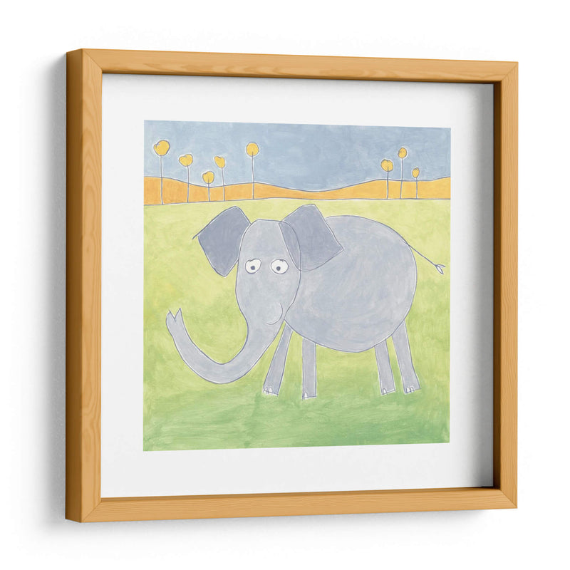 Elefante De Quinns - Megan Meagher | Cuadro decorativo de Canvas Lab