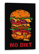 El Rey del Sabor - Puffy Design | Cuadro decorativo de Canvas Lab