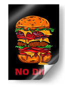 El Rey del Sabor - Puffy Design | Cuadro decorativo de Canvas Lab