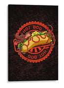 Perro Caliente Real  - Puffy Design | Cuadro decorativo de Canvas Lab