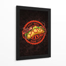 Perro Caliente Real  - Puffy Design | Cuadro decorativo de Canvas Lab