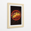 Perro Caliente Real  - Puffy Design | Cuadro decorativo de Canvas Lab