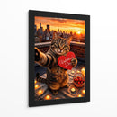 Amor en las Alturas - Puffy Design | Cuadro decorativo de Canvas Lab