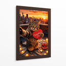 Amor en las Alturas - Puffy Design | Cuadro decorativo de Canvas Lab