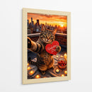 Amor en las Alturas - Puffy Design | Cuadro decorativo de Canvas Lab
