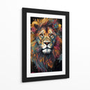 Rey de Colores - Puffy Design | Cuadro decorativo de Canvas Lab