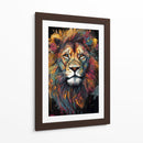 Rey de Colores - Puffy Design | Cuadro decorativo de Canvas Lab