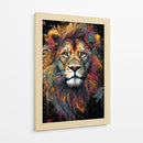 Rey de Colores - Puffy Design | Cuadro decorativo de Canvas Lab