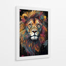 Rey de Colores - Puffy Design | Cuadro decorativo de Canvas Lab